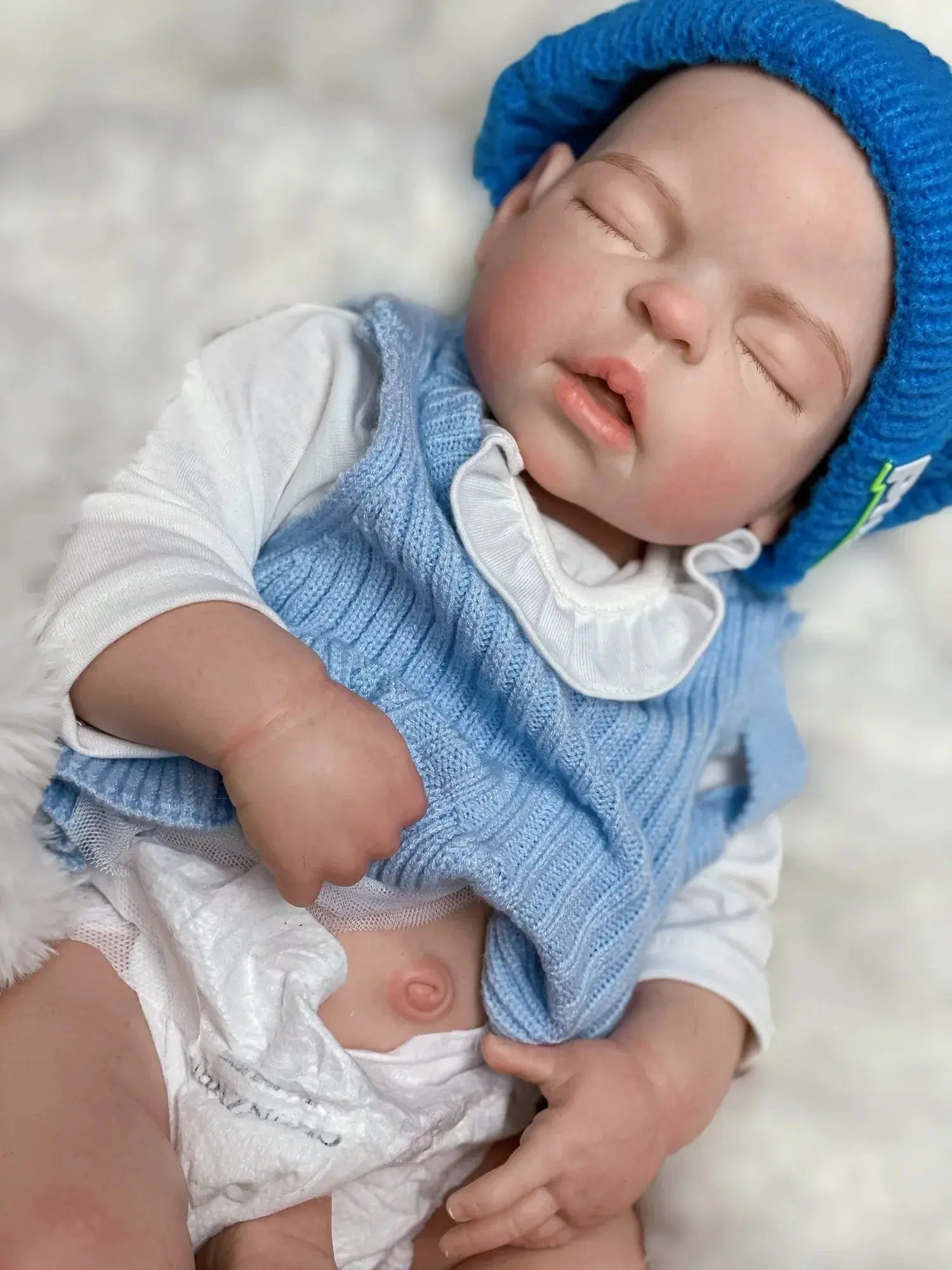 Image of Reborn Baby Dolls 55Cm Washable Solid Silicone Bebe Reborn Girl With
