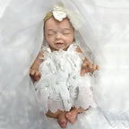 Image of Reborn Baby Dolls 25Cm Soft Solid Silicone Salia Bebe Reborn Girl
