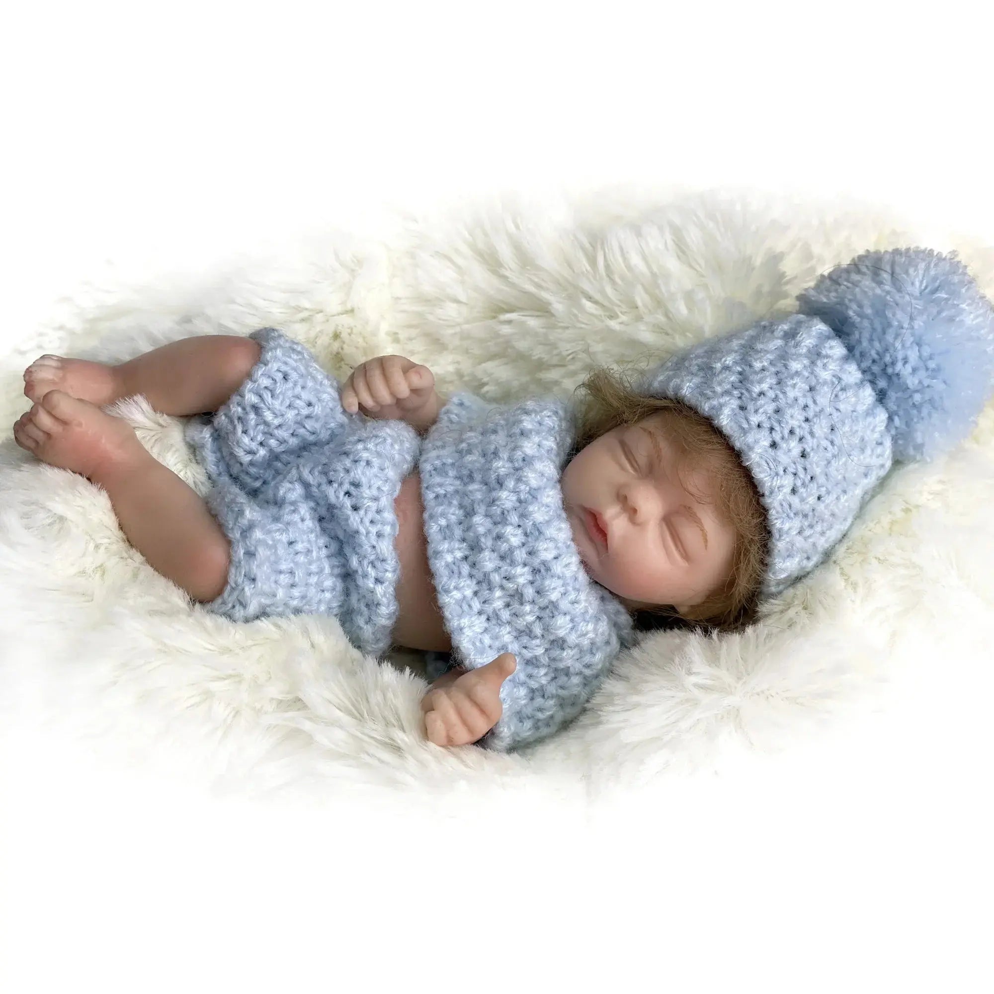 Image of Reborn Baby Dolls 6 Inch Mini Bebe Reborn Finished Full Body Solid