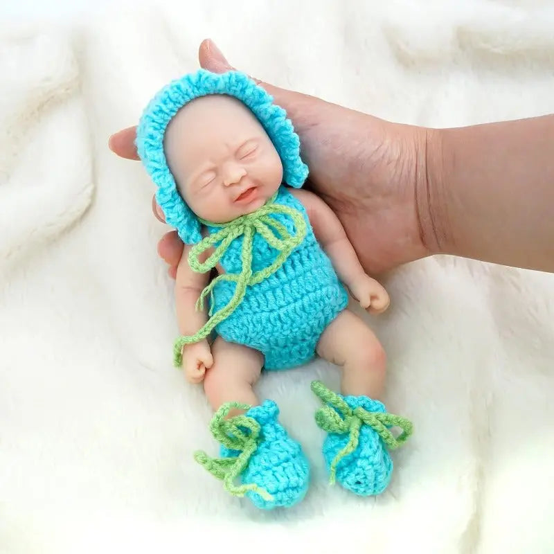 Image of Reborn Baby Dolls 7 Inch Mini Baby Reborn Dolls Handmade Boy