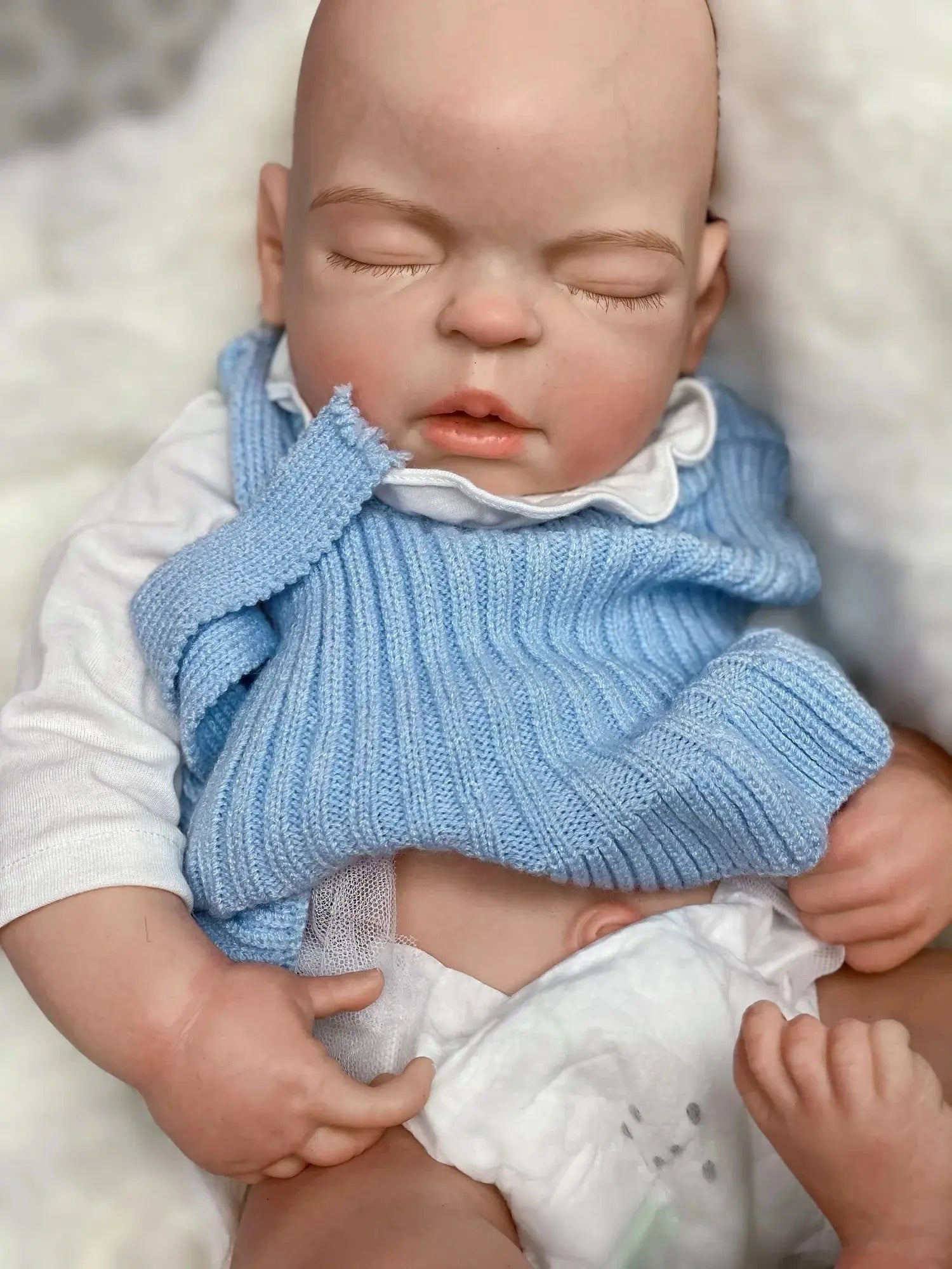 Image of Reborn Baby Dolls 55Cm Washable Solid Silicone Bebe Reborn Girl With