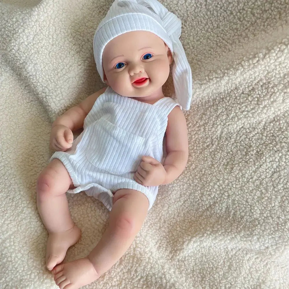 Image of Reborn Baby Dolls 16 Inch Preemie Realistic Silicone Reborn Baby Girl