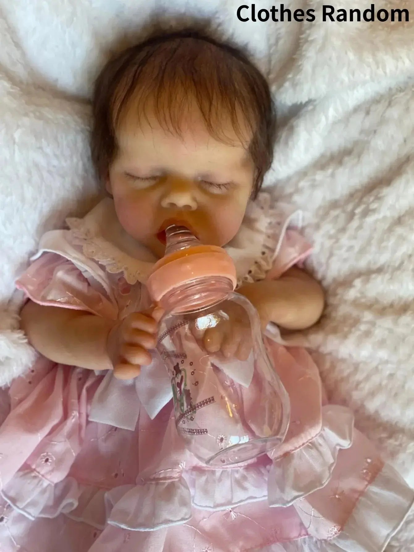 Image of Reborn Baby Dolls 18 Inch Silicone Twins A Girl Soft Touch Reborn