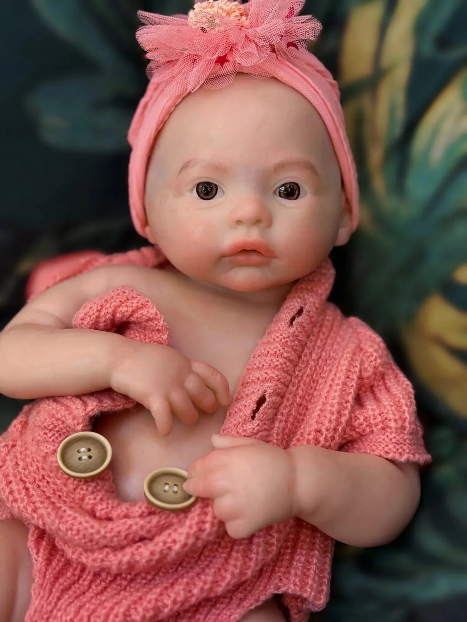 Image of Reborn Baby Dolls 18Inch Open Mouth Meadow Bebe Girl Reborn Baby Doll