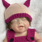 Image of Reborn Baby Dolls 25Cm Handmde Solid Silicone Reborn Dolls Painted