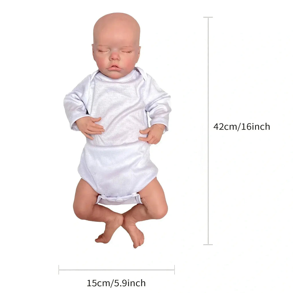 Image of Reborn Baby Dolls 40-45Cm Twins Full Body Solid Silicone Bebe Reborn