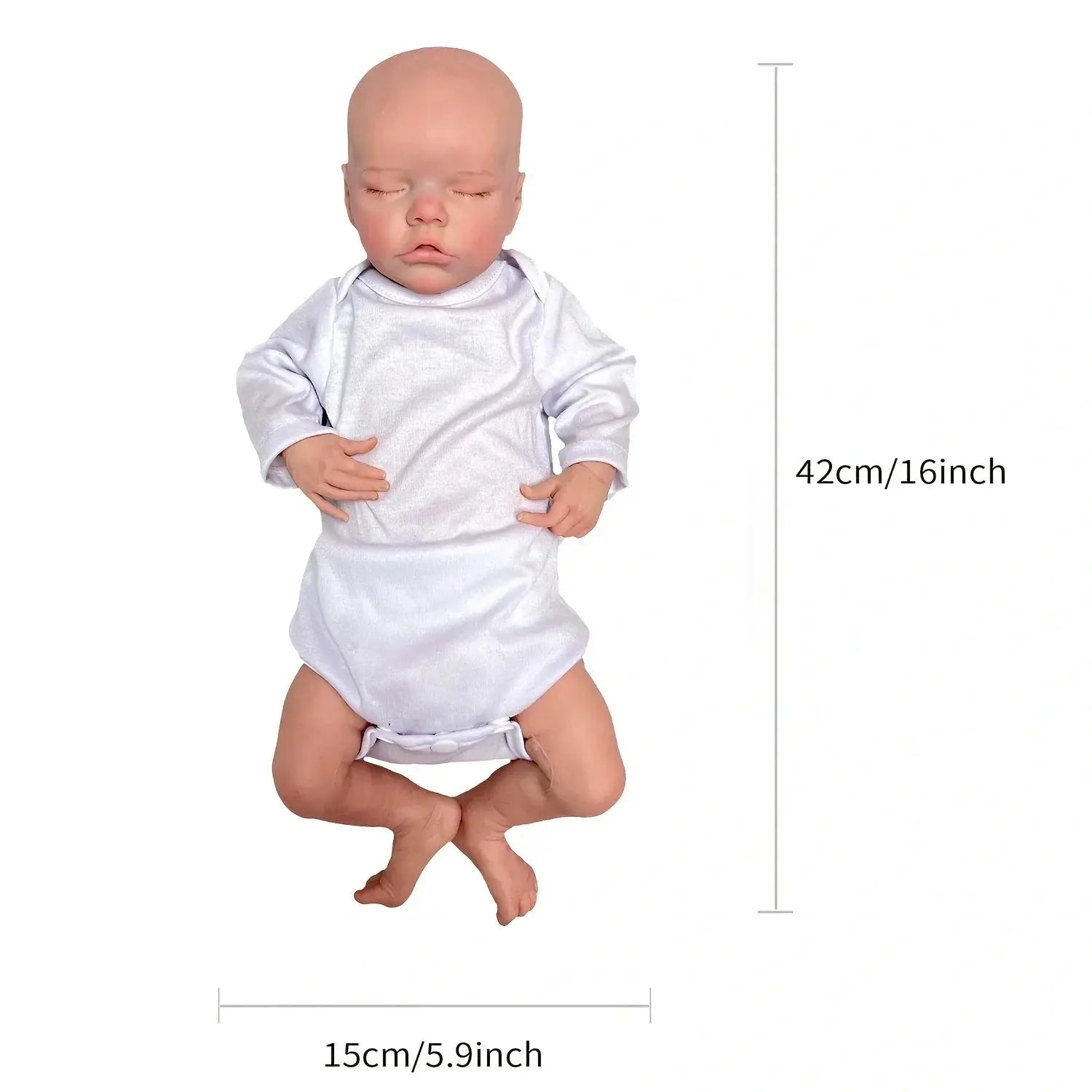 Image of Reborn Baby Dolls 40-45Cm Twins Full Body Solid Silicone Bebe Reborn