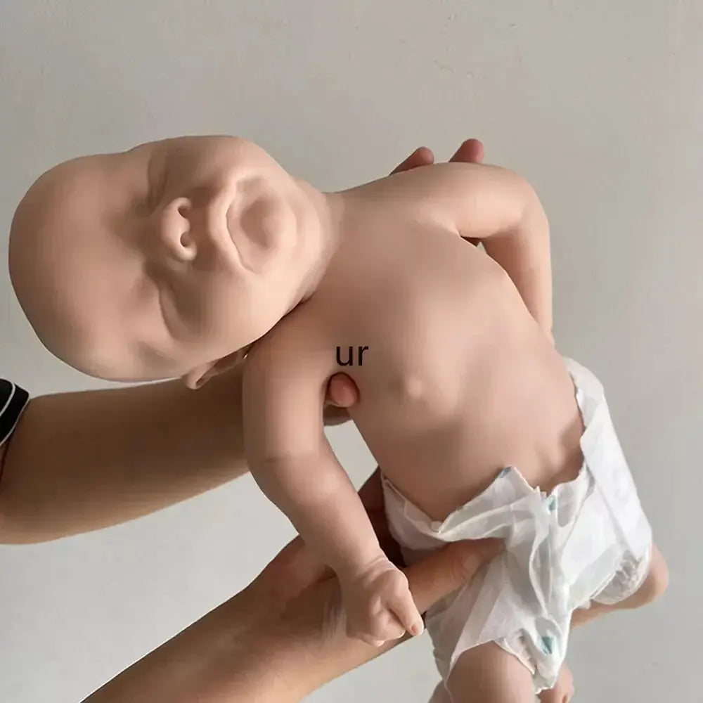 Image of Reborn Baby Dolls 17 Inch Strechable Super Soft Marshmallow Platinum