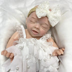 Image of Reborn Baby Dolls 25Cm Soft Solid Silicone Salia Bebe Reborn Girl