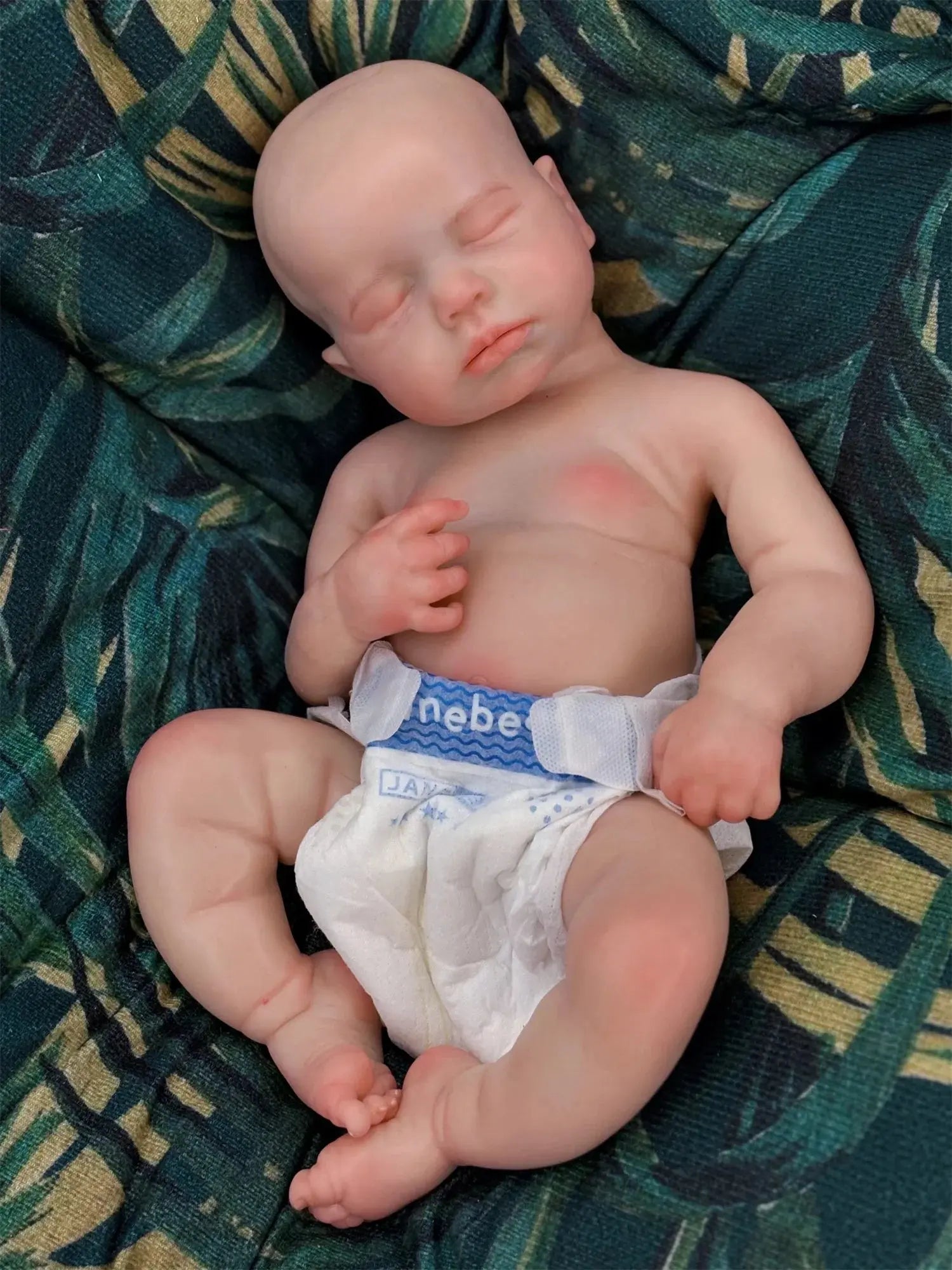 Image of Reborn Baby Dolls 45Cm Can Open Mouth &Washable Painted Loulou Solid