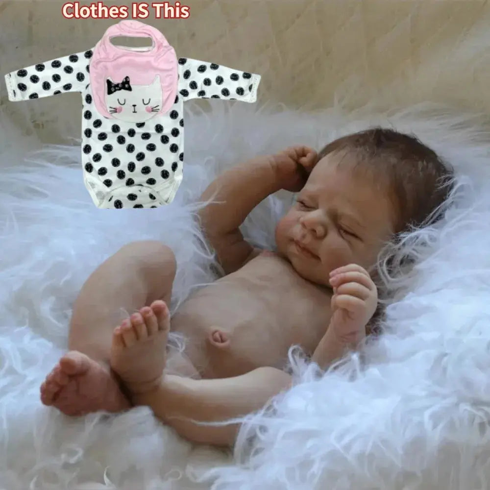 Image of Reborn Baby Dolls 18 Inch Full Body Silicone Pascale Bebe Reborn Baby