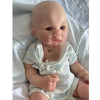 Image of Reborn Baby Dolls Artist Reborner Painted 16" Weighted Soft Platinum