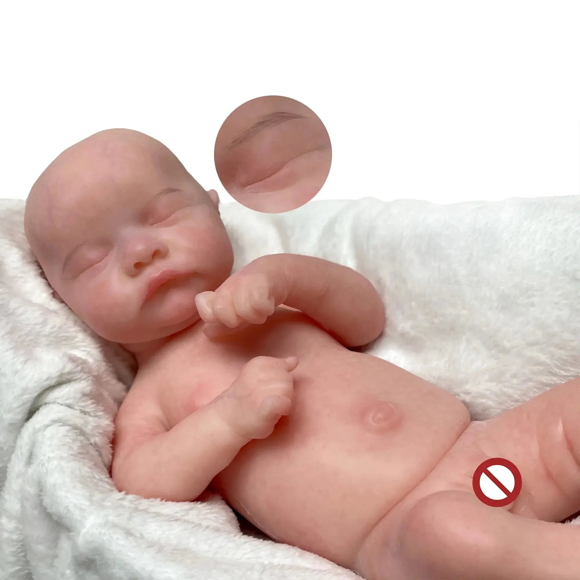 Image of Reborn Baby Dolls Wholesale 45Cm Levi Soft Full Body Solid Silicone