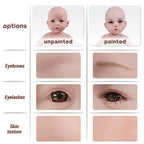 Image of Reborn Baby Dolls 18Inch Lifelike Skin Detail Features Floppy