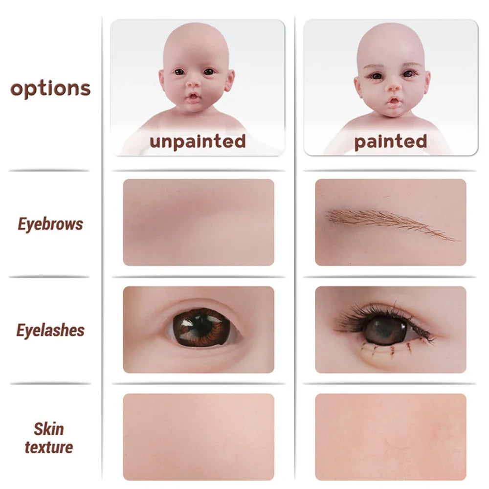 Image of Reborn Baby Dolls 100% Handmade Silicone Reborn Dolls For Adoption