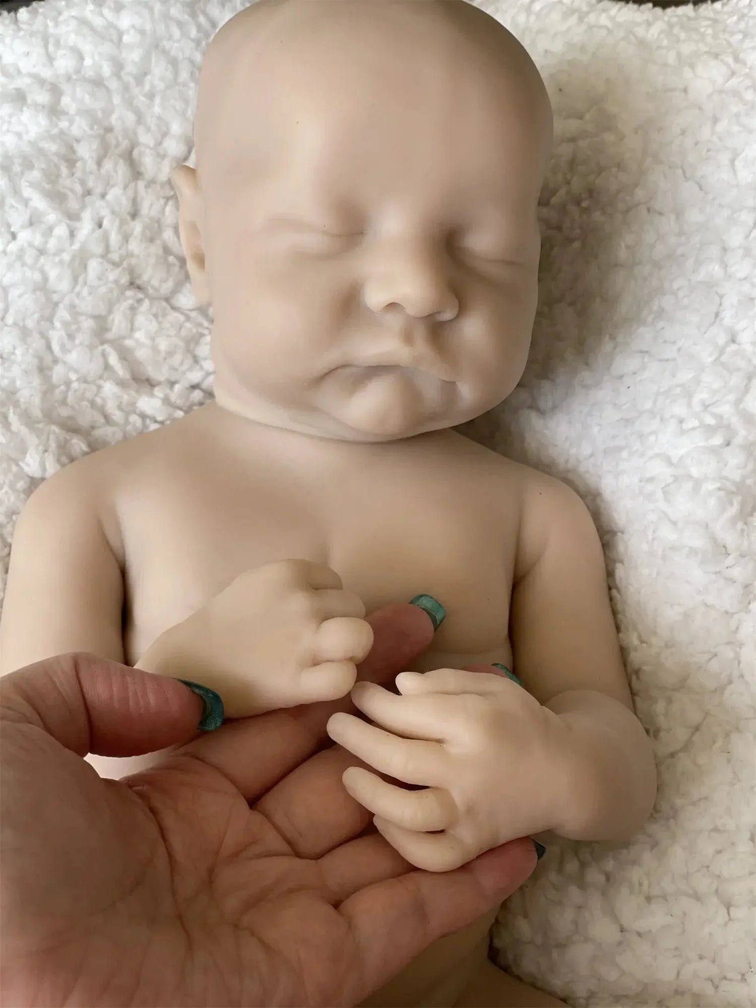 Image of Reborn Baby Dolls Bebê Reborn Dolls 16Inch Boy Levi Painted/Unpainted