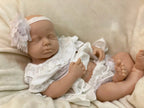 Image of Reborn Baby Dolls 18Inch Open Mouth Loulou Girl Painted/Unpainted
