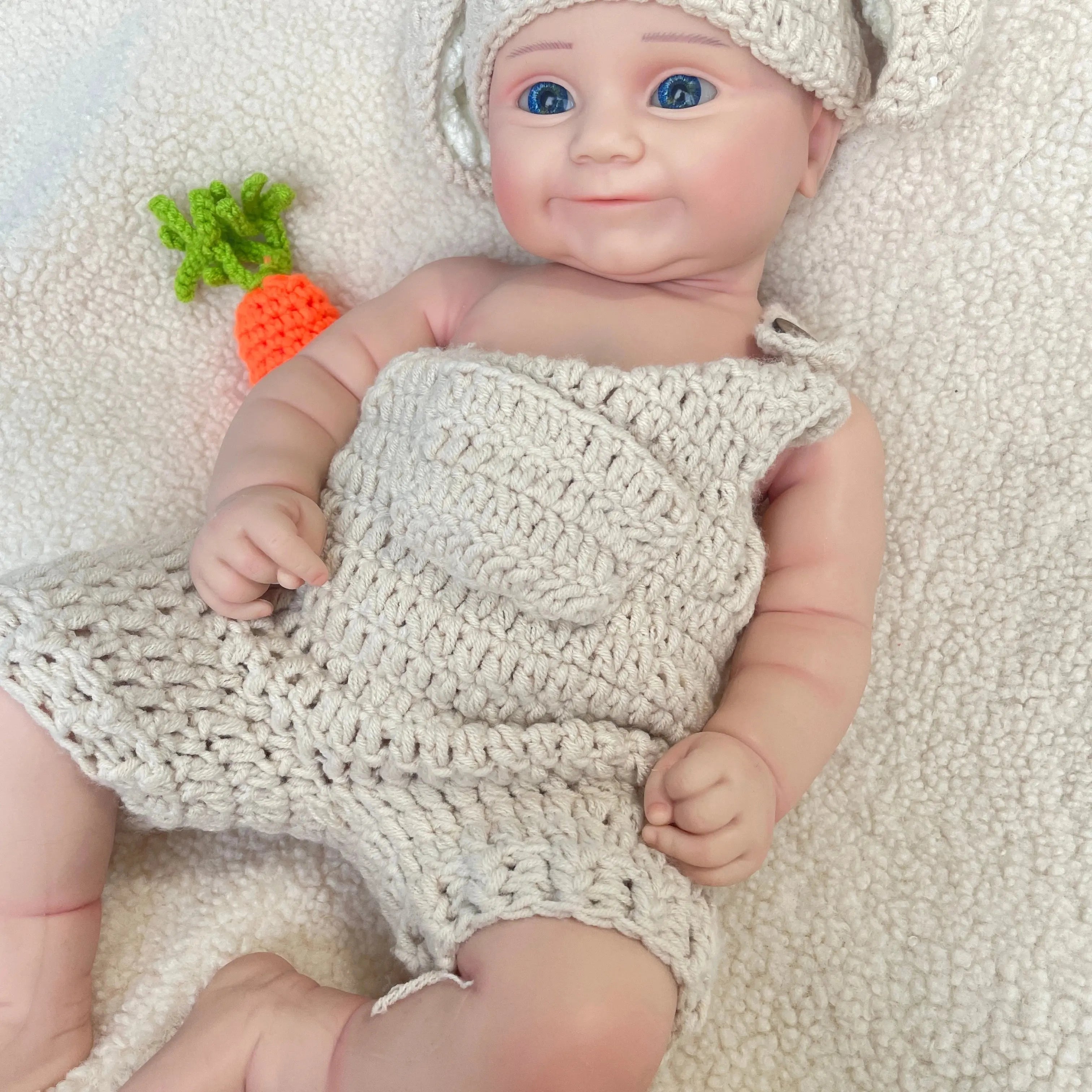 Image of Reborn Baby Dolls 20-Inch Lifelike Silicone Reborn Baby Doll –