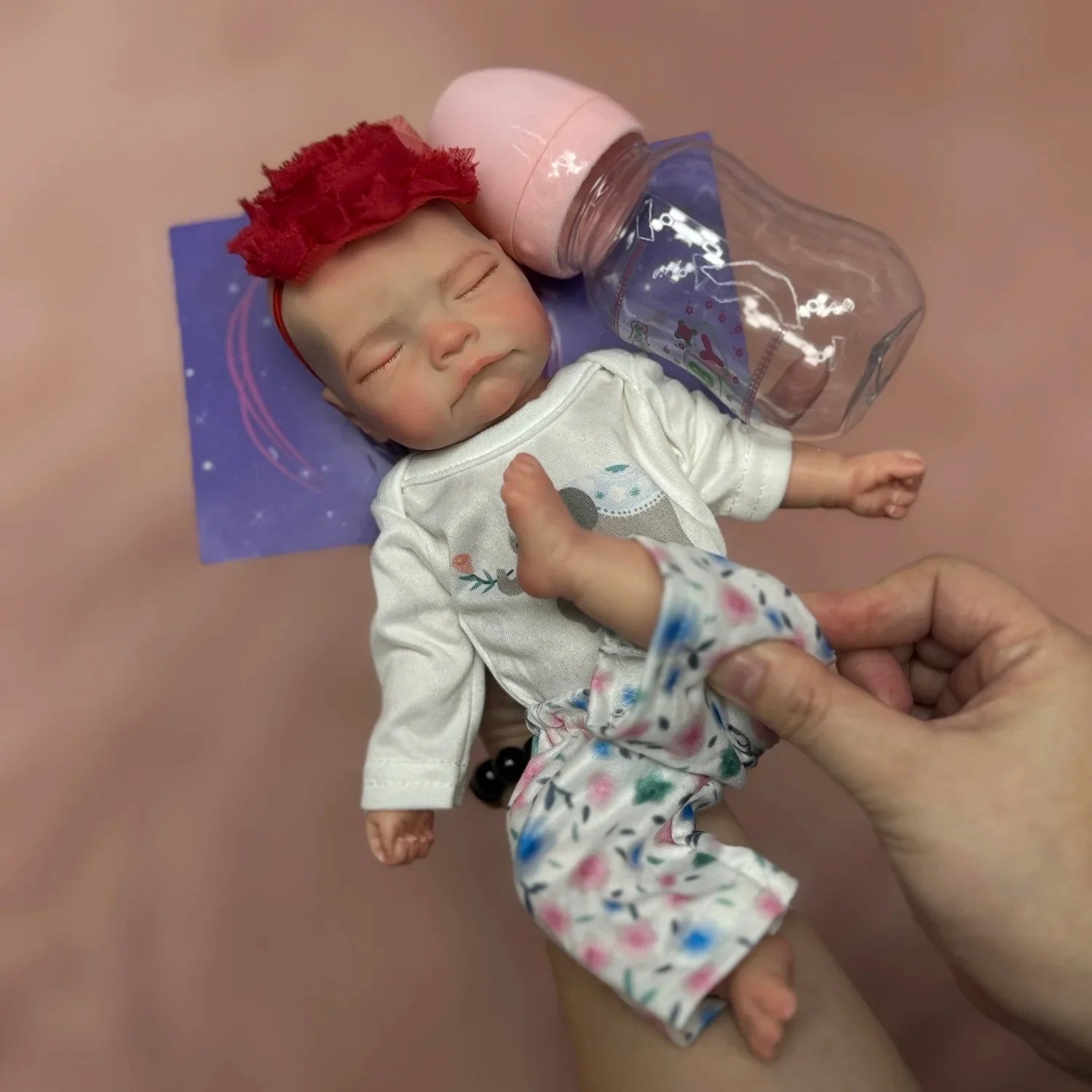 Image of Reborn Baby Dolls 11 Styles/ 26Cm Waterproof Close/Open Solid