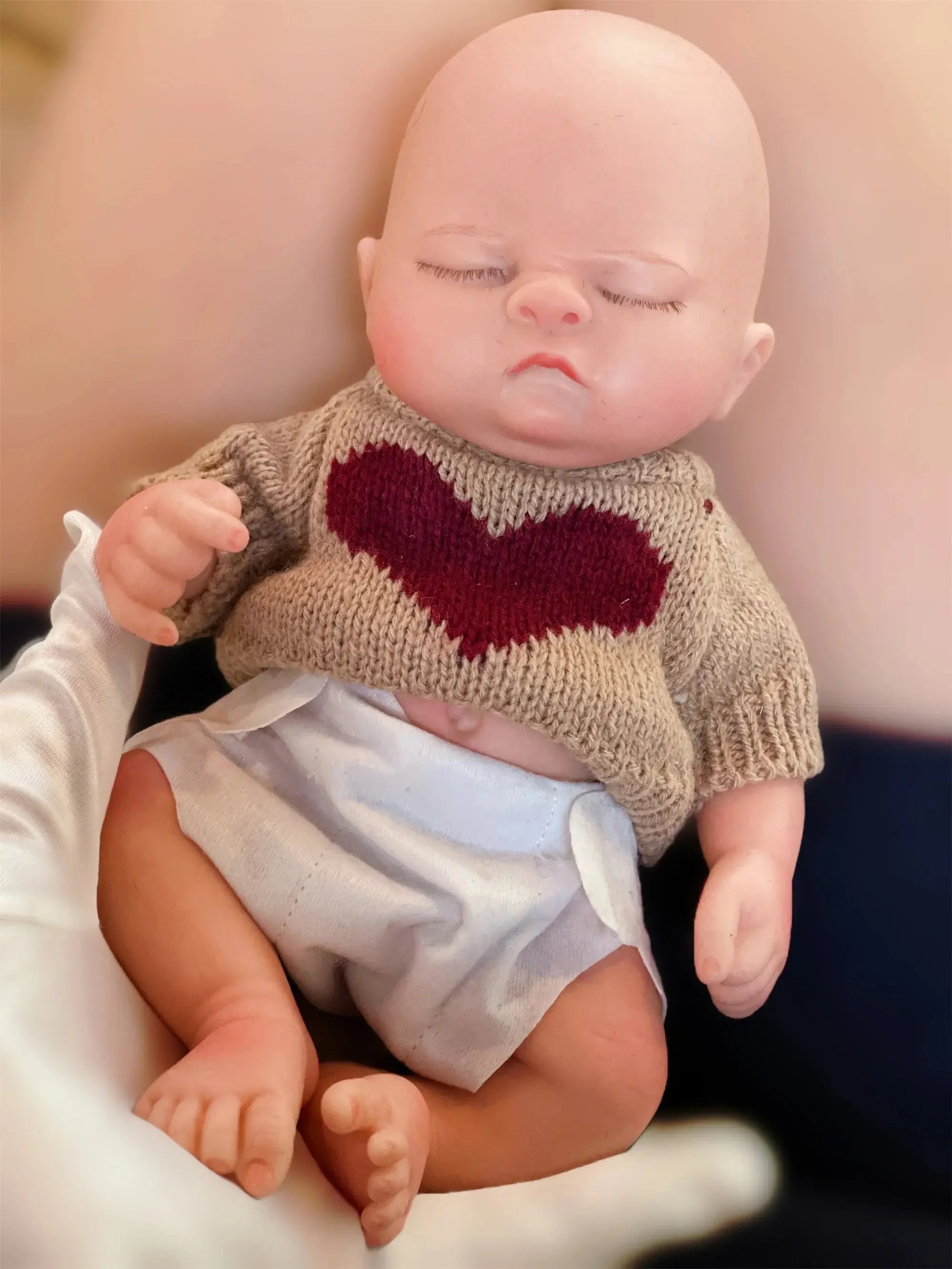 Image of Reborn Baby Dolls 10Inch Silicone Boy Reborn Baby Doll Full Body Soft