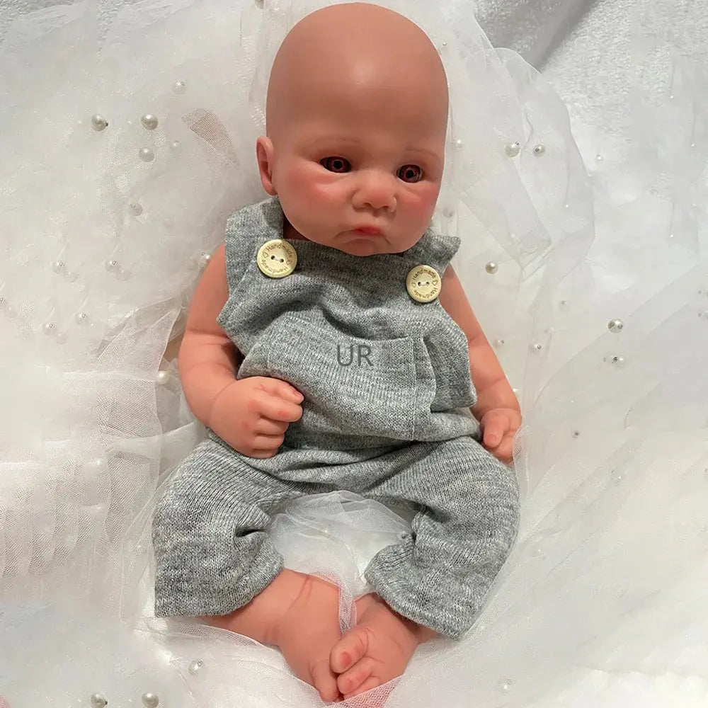 Image of Reborn Baby Dolls Handmade 16Inch Lifelike Silicone Reborn Baby Boy