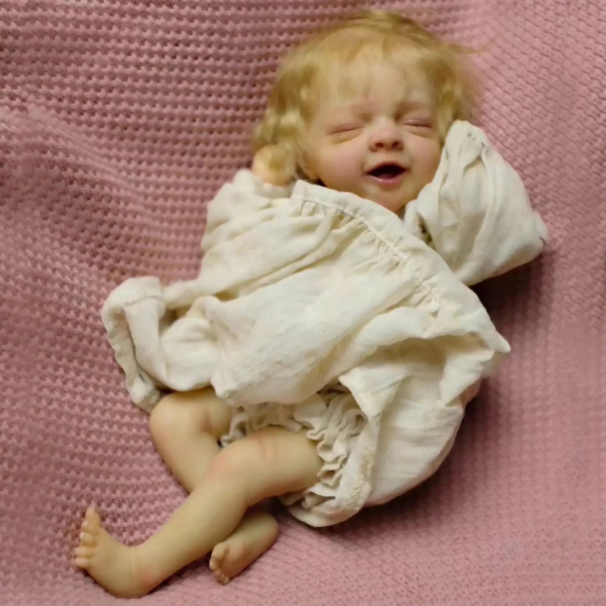 Image of Reborn Baby Dolls 12.5Inch Bebe Reborn Salia Solid Silicone Reborn