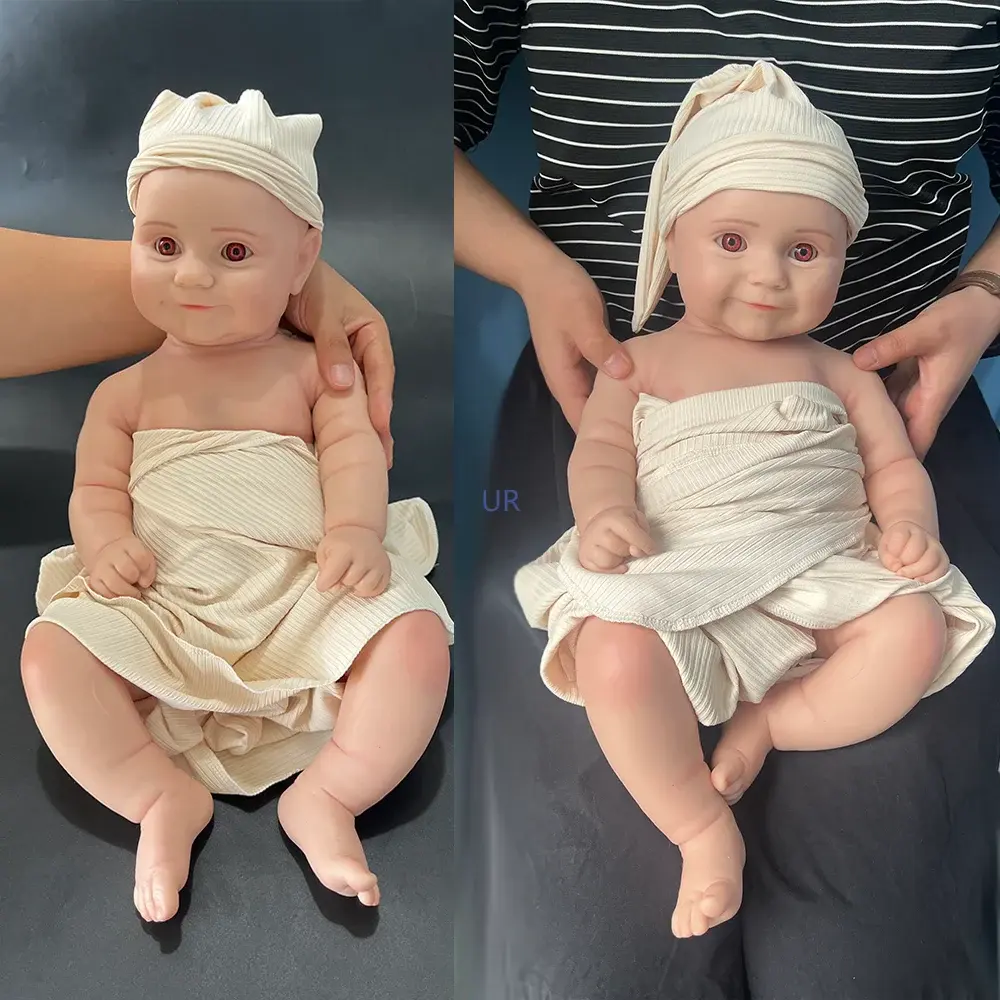 Image of Reborn Baby Dolls 20 Inch Like Real Newborn Baby Size Heavy Silicone