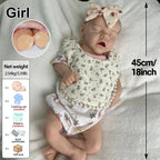 Image of Reborn Baby Dolls Full Body Soft Lifelike 18Inch Silicone Reborn Baby