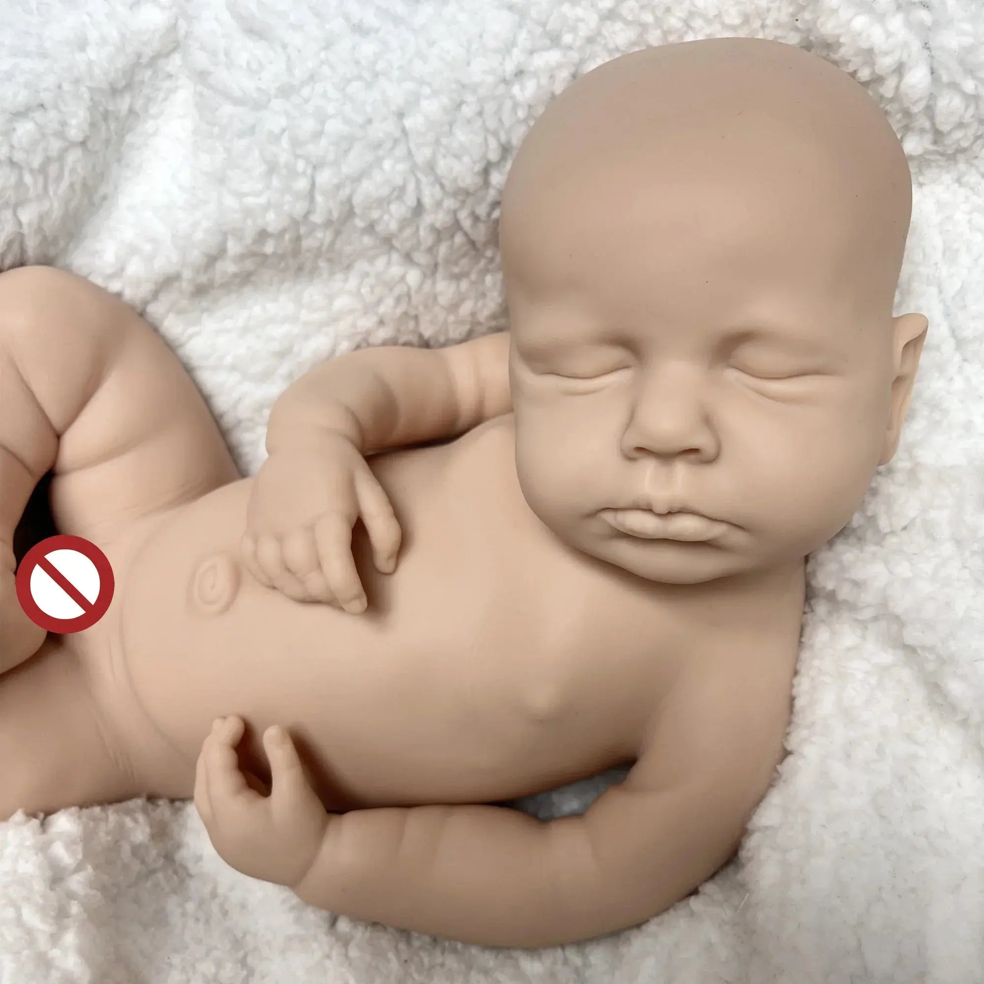 Image of Reborn Baby Dolls 45Cm Boy Loulou Bebê Reborn De Silicone