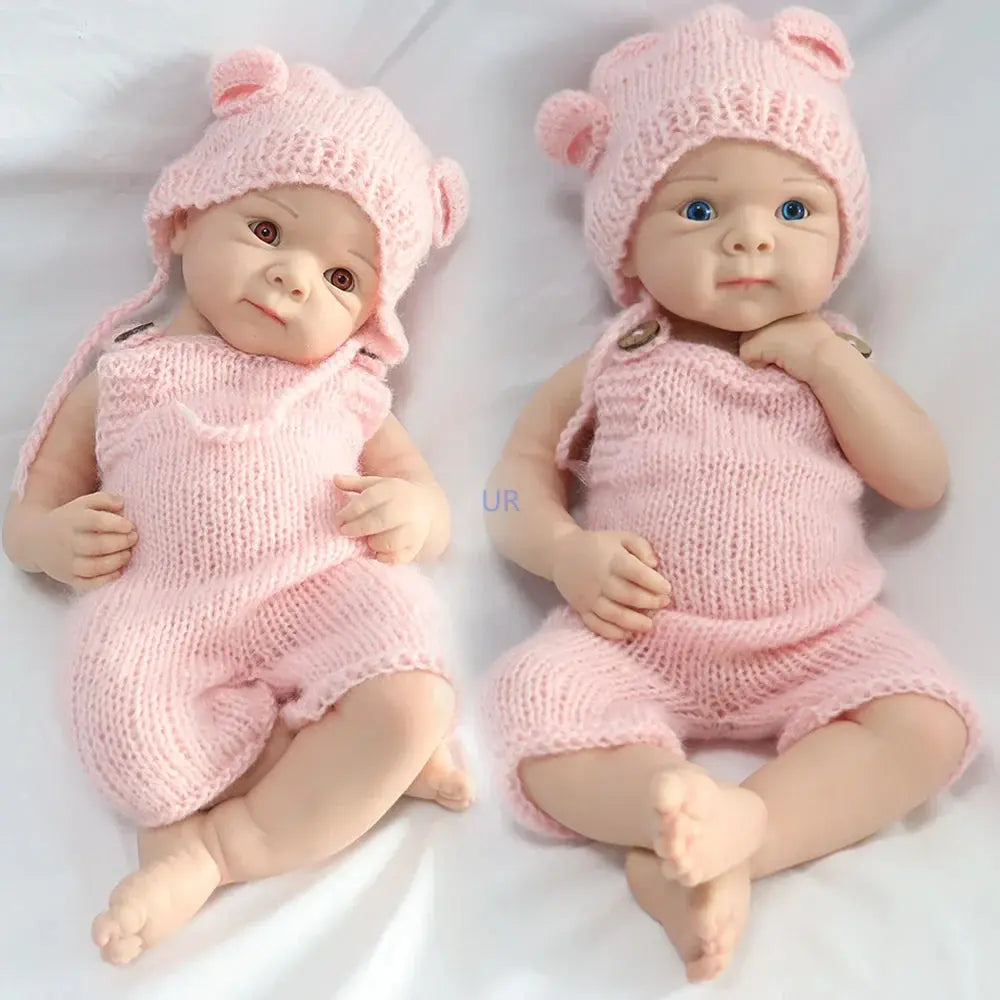 Image of Reborn Baby Dolls 19 Inch Lifelike Silicone Reborn Baby Doll Girl