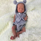 Image of Reborn Baby Dolls Reborn Boy Preemy Soft 18 Inch Kid Boy Full Body 3D