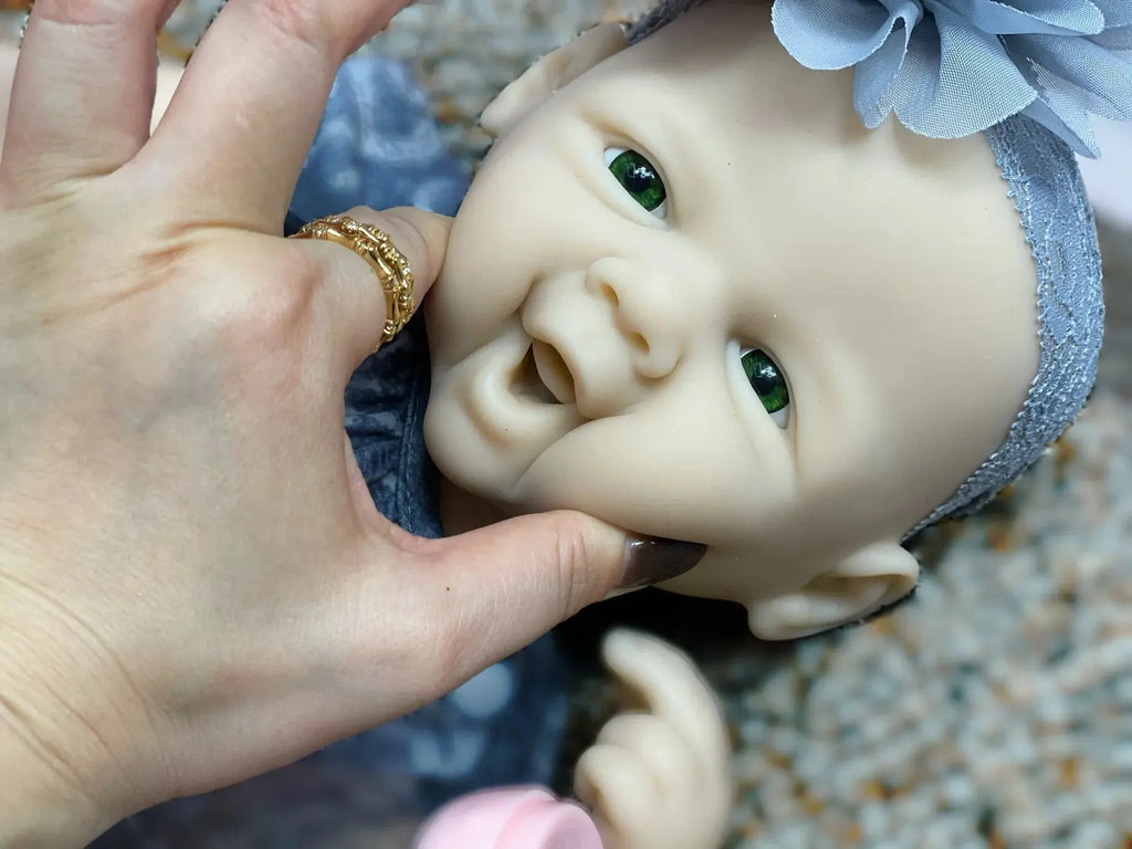 Image of Reborn Baby Dolls 18Inch/2 Styles Unpained Vivienne Full Body Solid