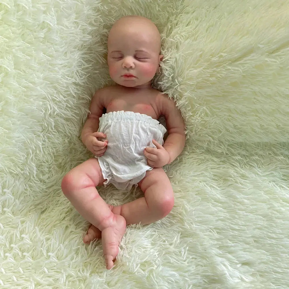 Image of Reborn Baby Dolls 20 Inch Soft Full Body Silicone Reborn Doll Painted