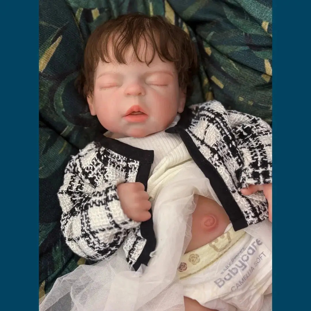 Image of Reborn Baby Dolls 22Inch Big Size Can Open Mouth Bébé Reborn De