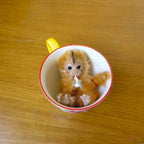 Image of Reborn Baby Dolls 6’’ Avani Doll Full Body Silicone Monkey Drinking