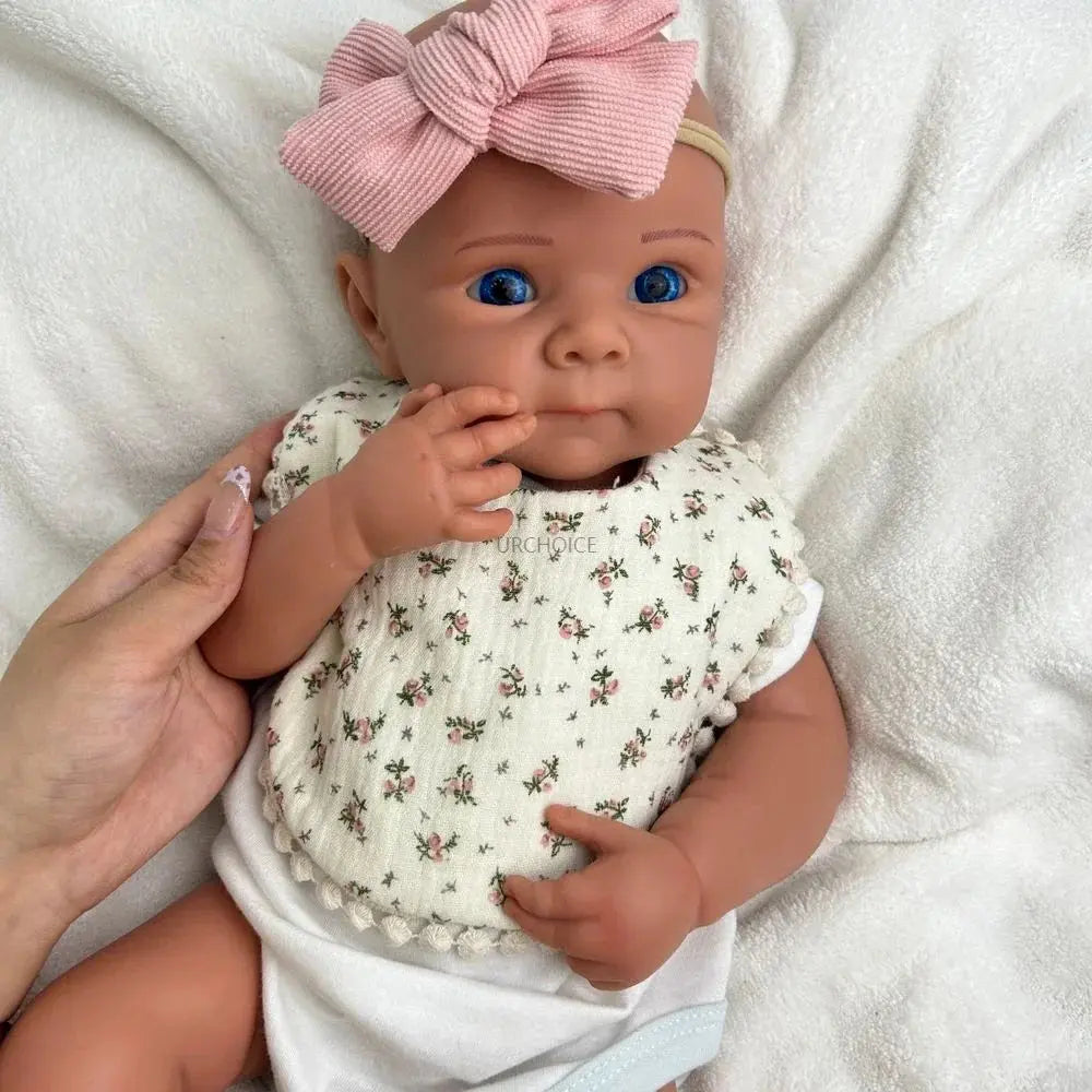 Image of Reborn Baby Dolls 19Inch Realistic Features Soft Silicone Reborn Baby