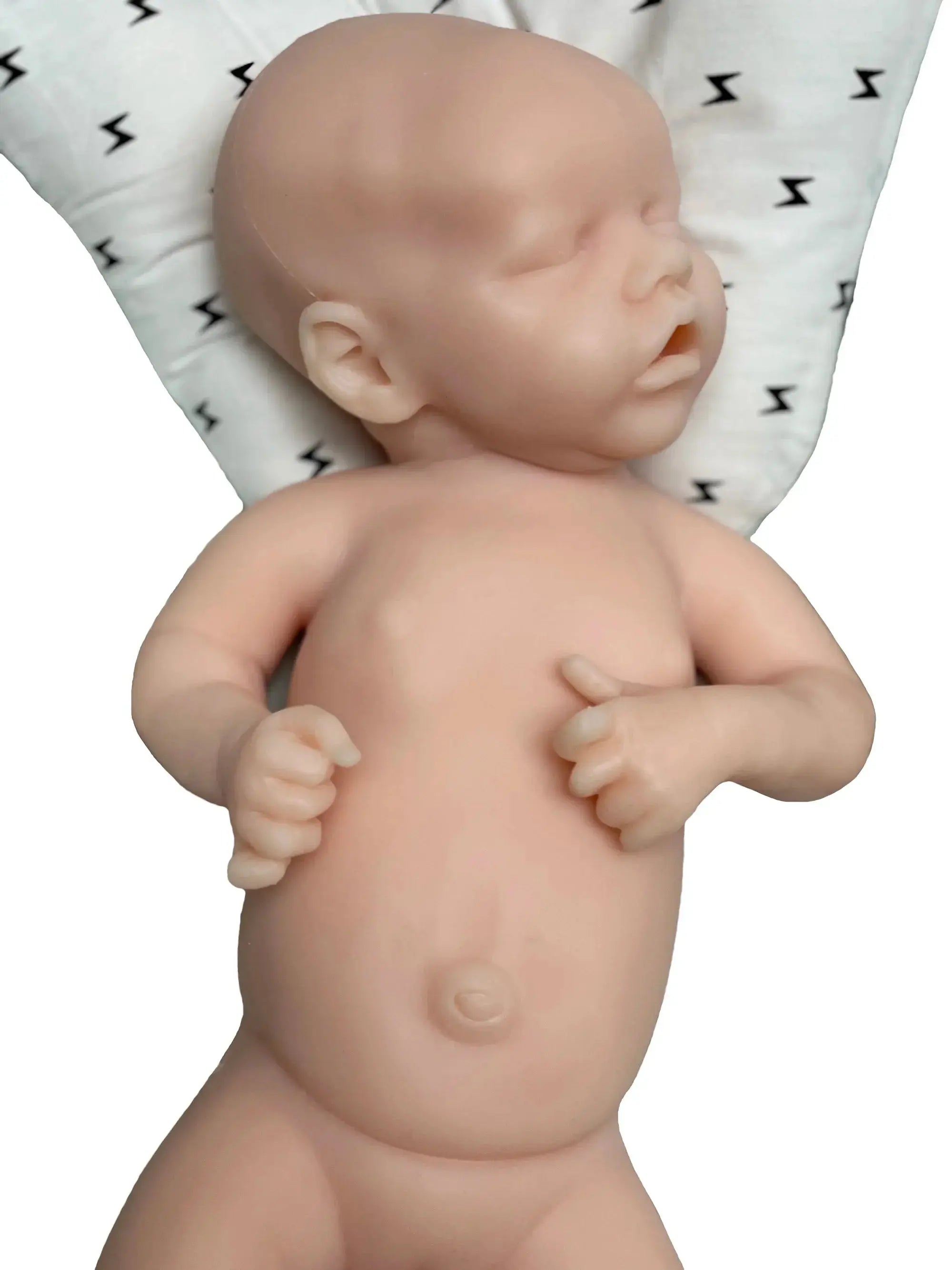 Image of Reborn Baby Dolls 17Inch Twins A Full Solid Silicone Bebe Reborn 3D