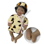 Image of Reborn Baby Dolls 6Inch Mini Palm Full Solid Silicone Bebe Reborn