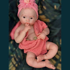 Image of Reborn Baby Dolls 45Cm Meadow Can Open Mouth  Solid Bebe Reborn De