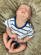 Image of Reborn Baby Dolls Bebê Reborn Dolls 16Inch Boy Levi Painted/Unpainted