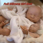 Image of Reborn Baby Dolls 18Inch Washable Laura Solid Silicone Bebe Reborn