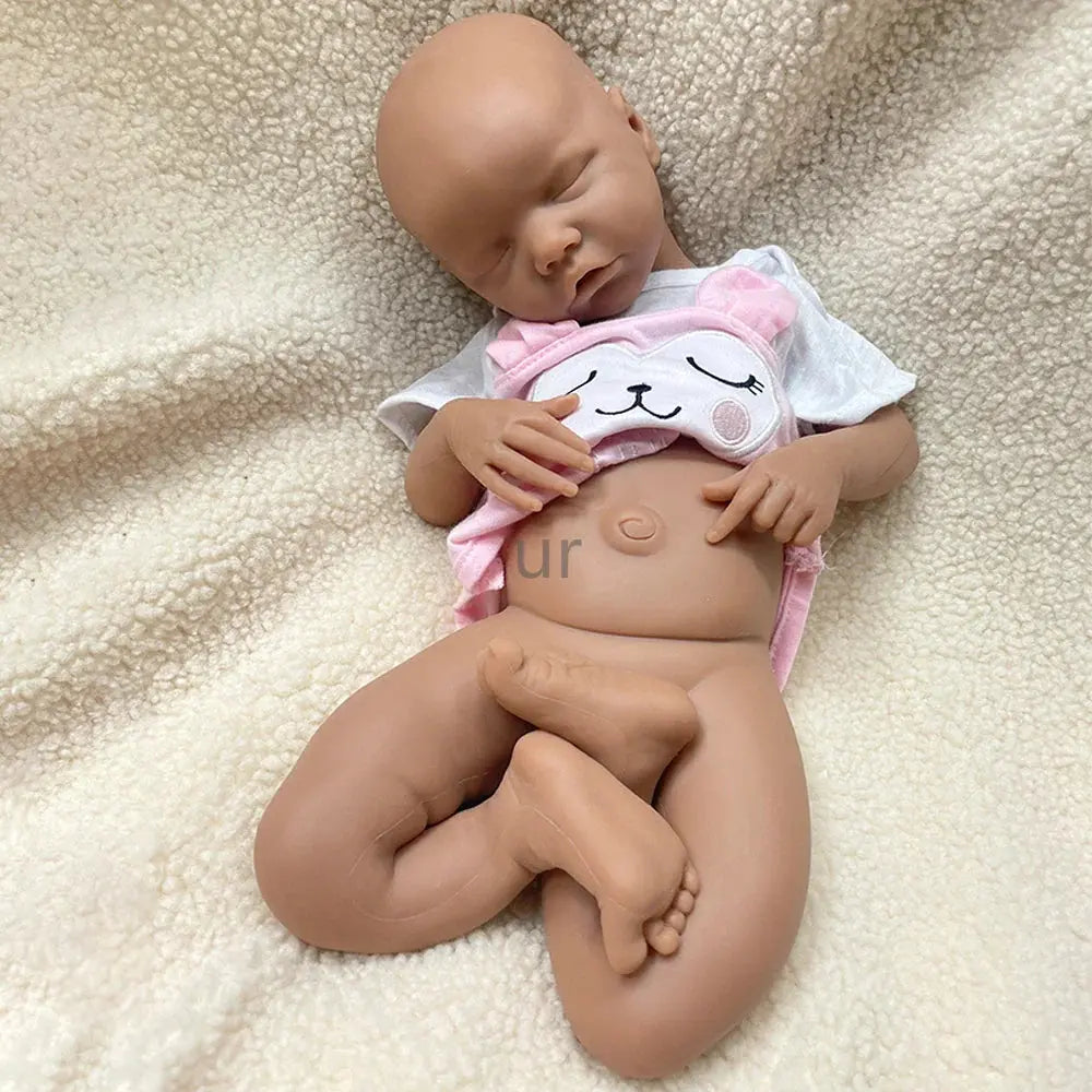 Image of Reborn Baby Dolls Handmade 17Inch Realistic Details & Poseable Limbs