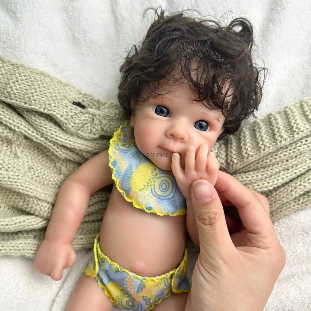 Image of Reborn Baby Dolls 12" Lifelike Silicone Reborn Baby Girl Bettie With
