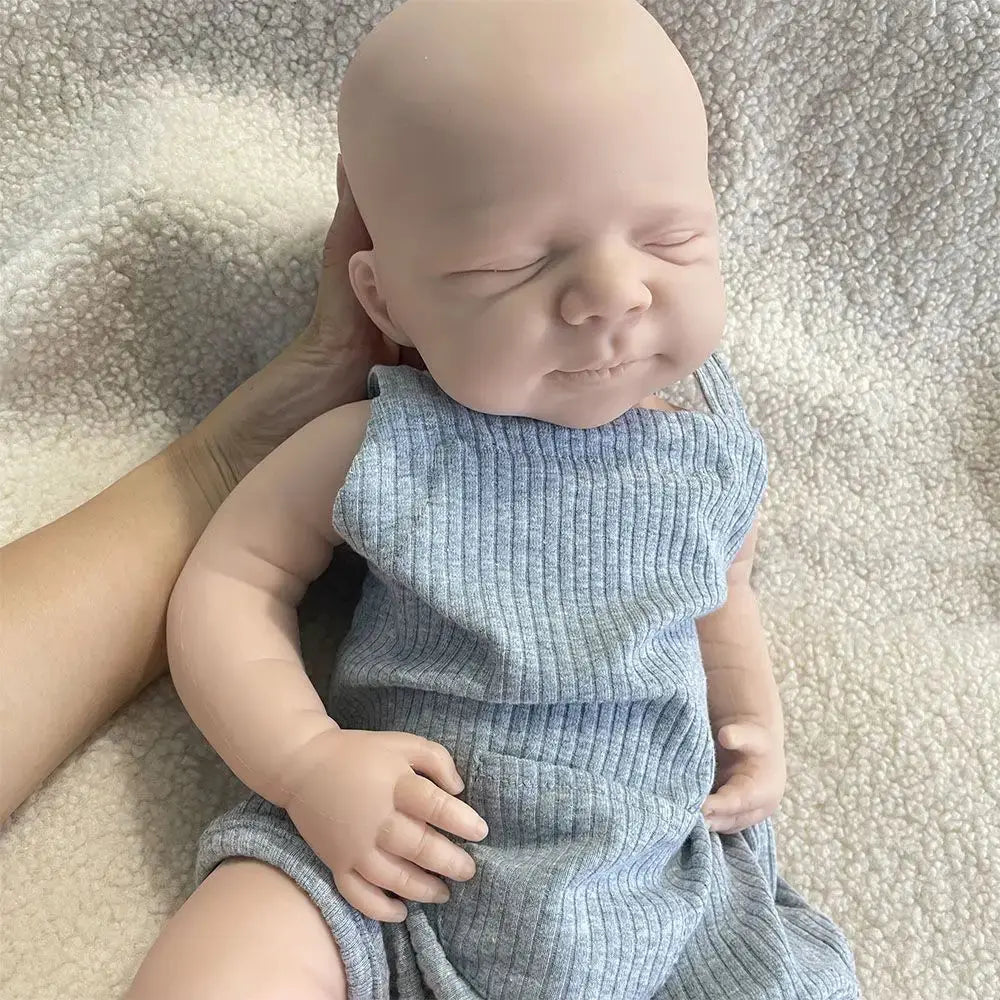 Image of Reborn Baby Dolls Soft Lifelike Silicone Reborn Dolls 19Inch Baby