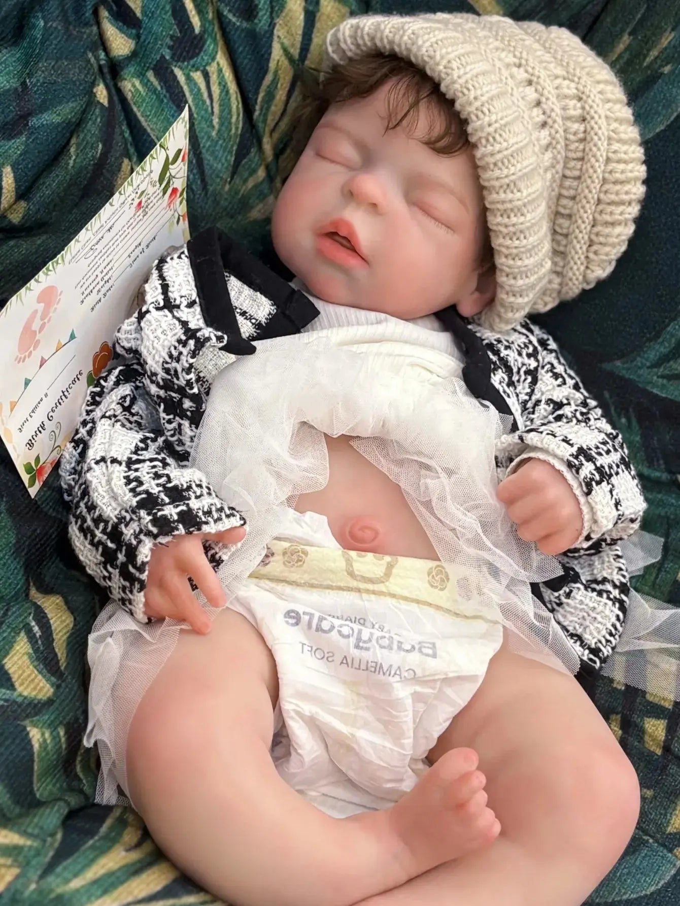 Image of Reborn Baby Dolls 22 Inch Big Silicone Reborn Girl Doll Handmade 3D