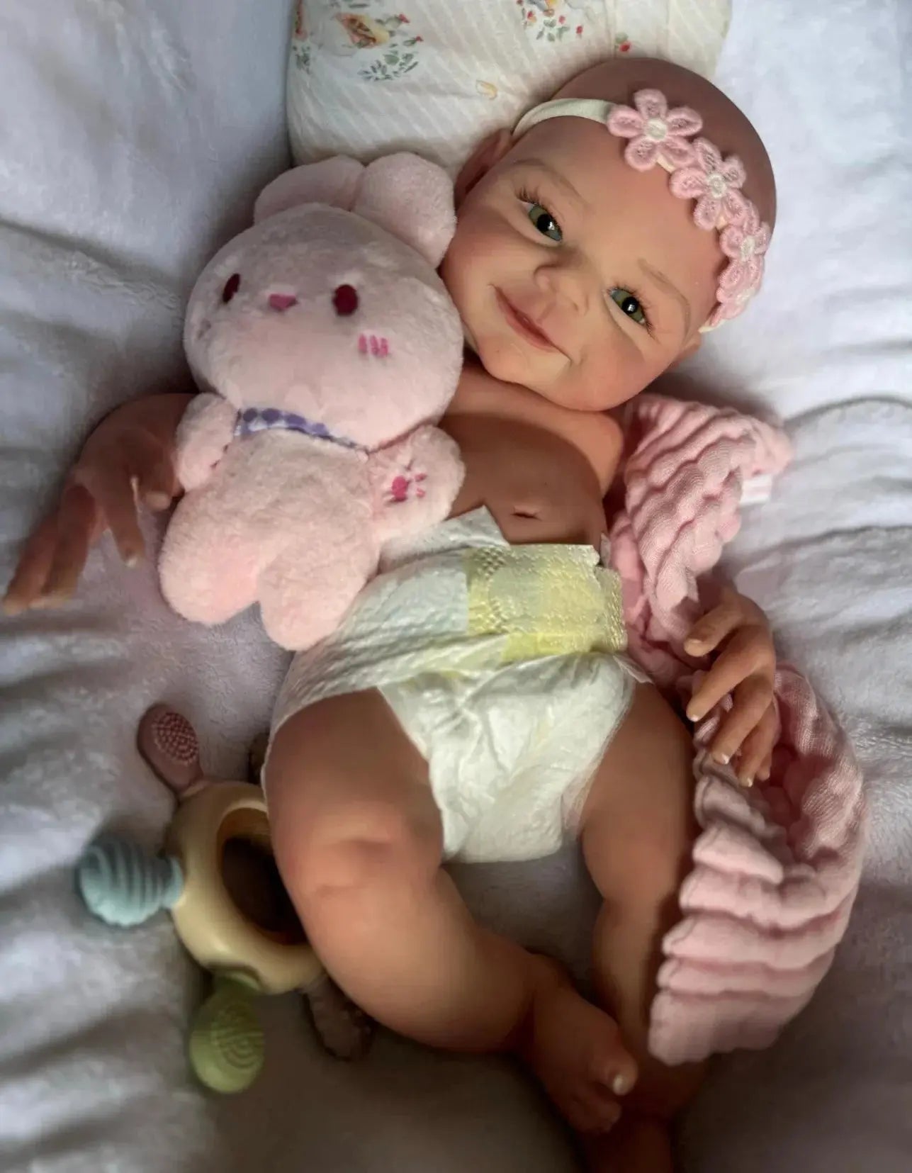 Image of Reborn Baby Dolls 1 Pc 18 Inch Silicone Bebe Reborn Doll Handmade