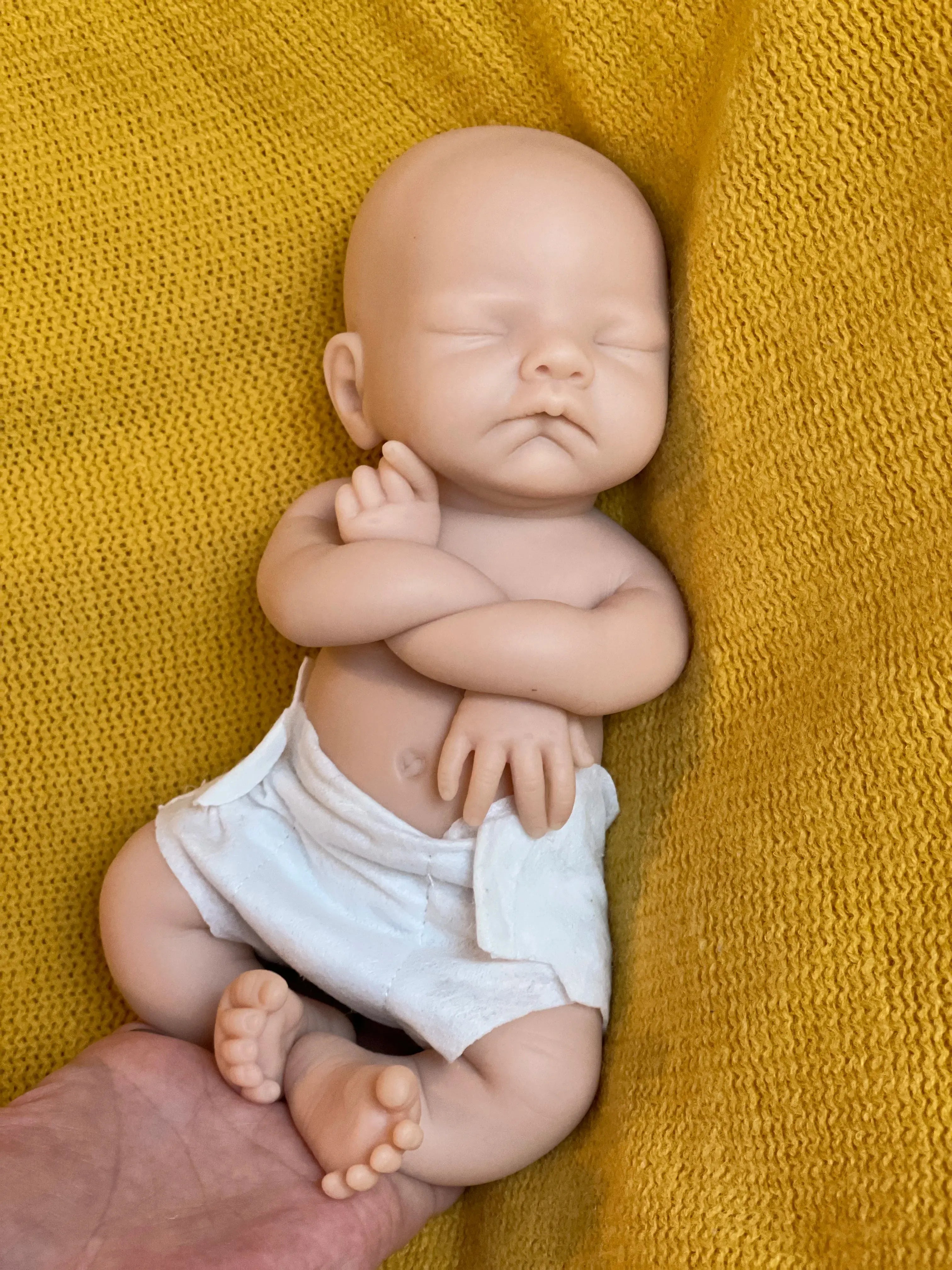 Image of Reborn Baby Dolls 2Styles/26Cm Waterproof Whole Body Silicone Bebe