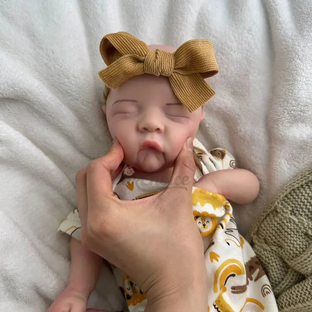 Image of Reborn Baby Dolls Waterproof Painted 17Inch Silicone Reborn Baby Boy