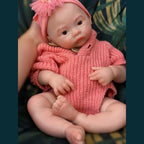 Image of Reborn Baby Dolls 45Cm Meadow Can Open Mouth  Solid Bebe Reborn De