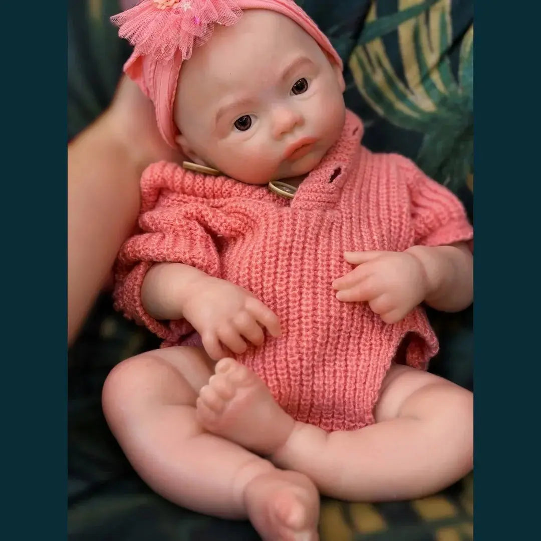 Image of Reborn Baby Dolls 45Cm Meadow Can Open Mouth  Solid Bebe Reborn De